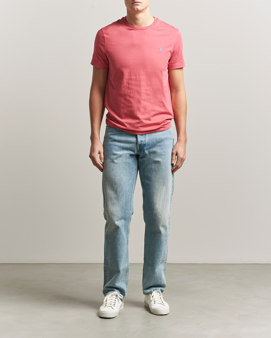 Heren | T-shirts | Polo Ralph Lauren | Crew Neck T-Shirt Red Sky