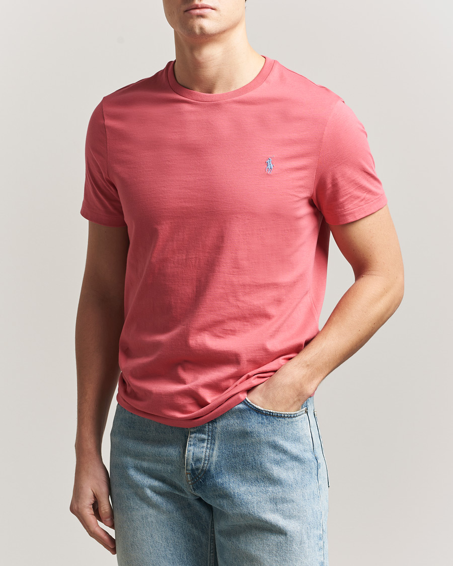 Heren | T-shirts | Polo Ralph Lauren | Crew Neck T-Shirt Red Sky