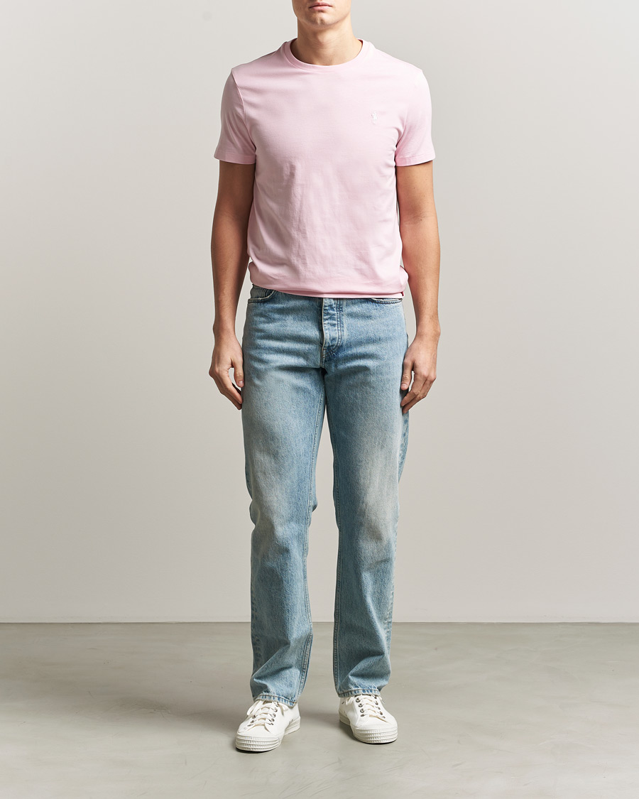 Heren | T-shirts | Polo Ralph Lauren | Crew Neck T-Shirt Garden Pink