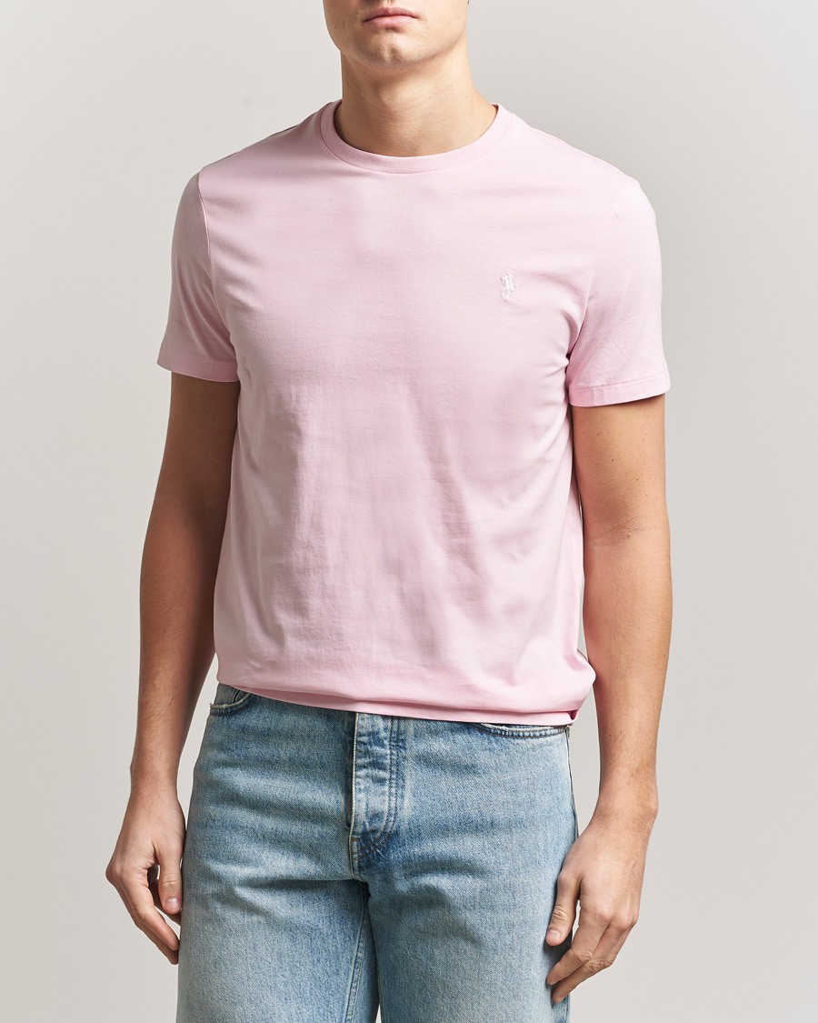 Heren | T-shirts | Polo Ralph Lauren | Crew Neck T-Shirt Garden Pink