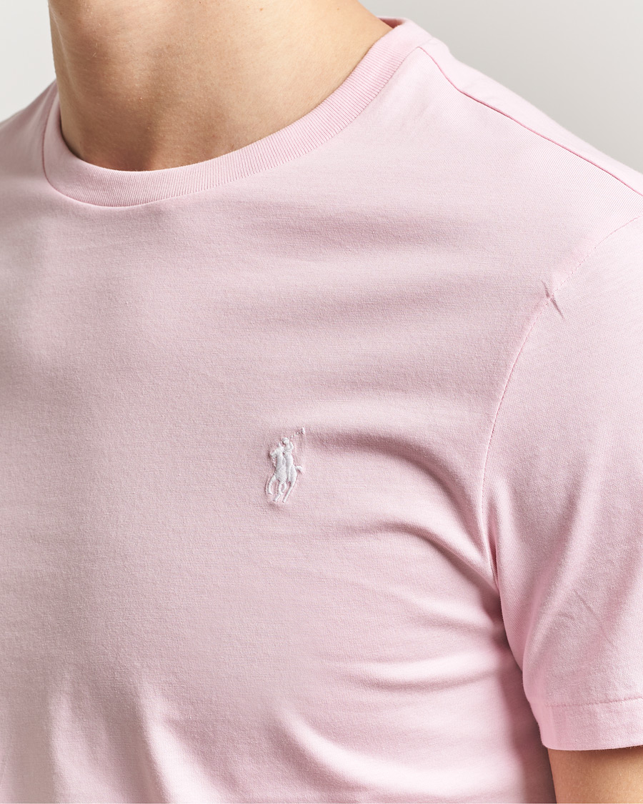 Heren | T-shirts | Polo Ralph Lauren | Crew Neck T-Shirt Garden Pink