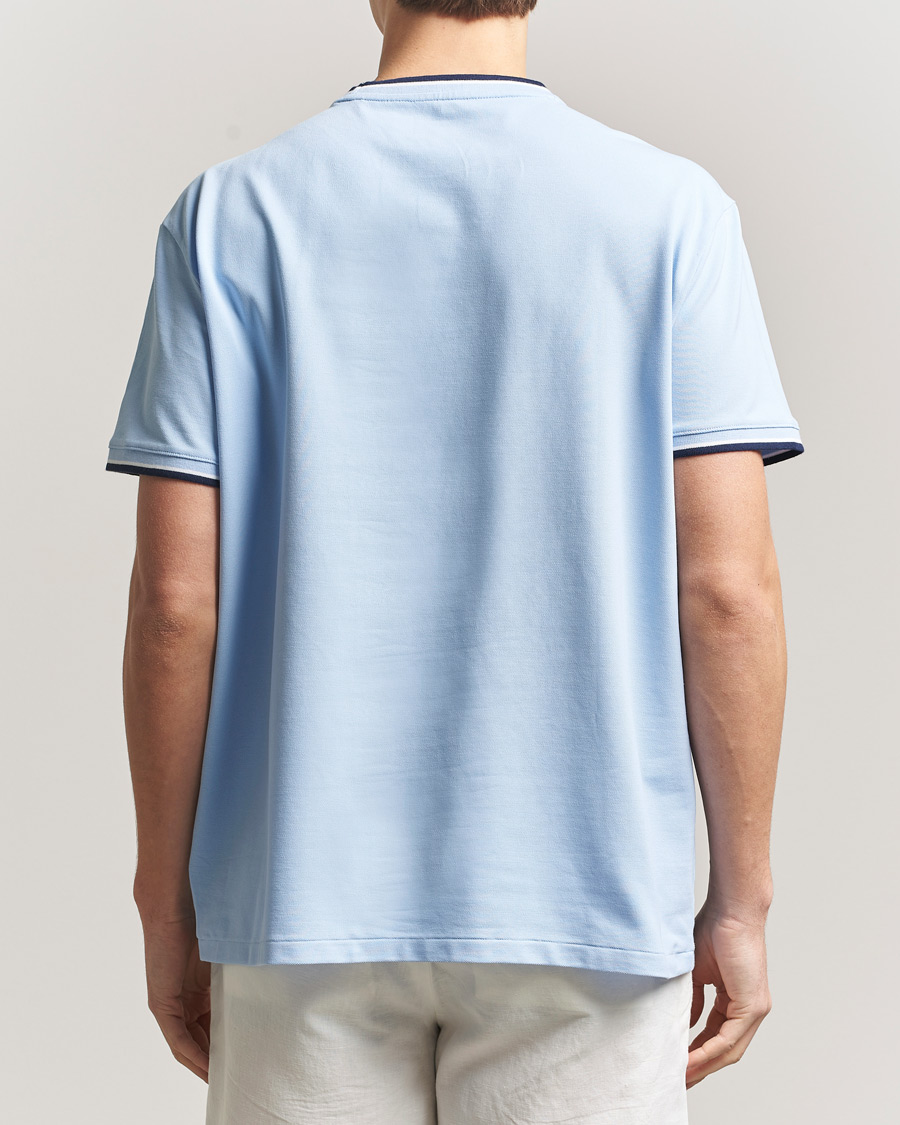 Heren | T-shirts | Polo Ralph Lauren | Mesh Polo T-Shirt Office Blue