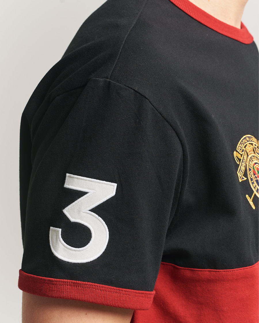 Heren | T-shirts | Polo Ralph Lauren | Jersey Logo T-Shirt Polo Black/Sweet Tomato
