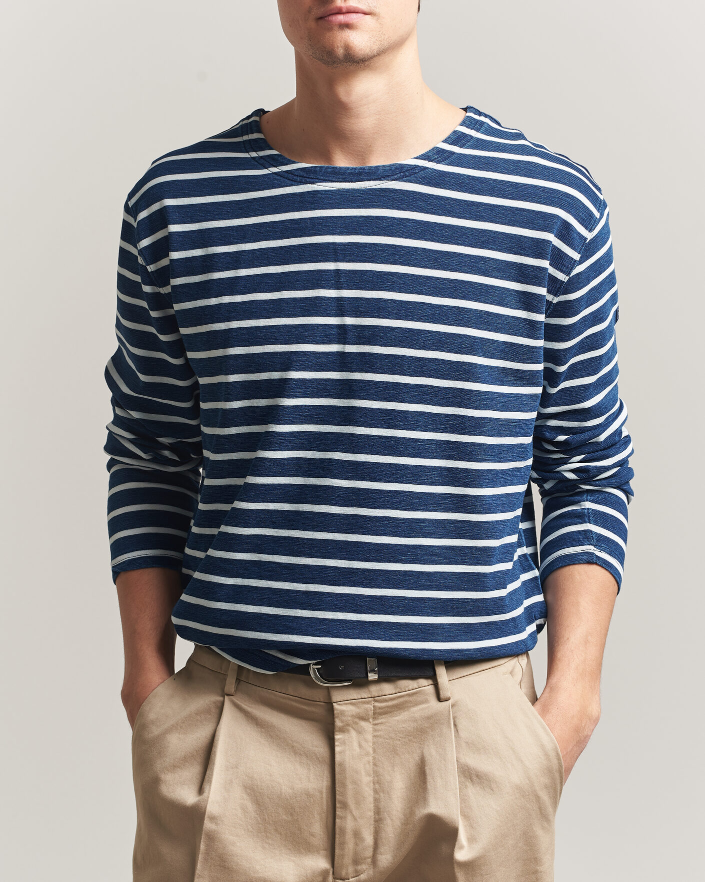 Heren | T-shirts | Polo Ralph Lauren | Long Sleeve Jersey T-Shirt Dark Indigo