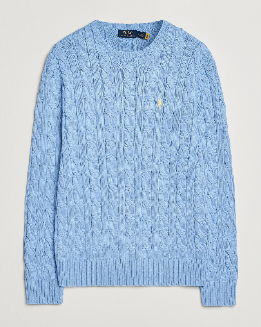 Heren | Truien | Polo Ralph Lauren | Cotton Cable Pullover Austin Blue