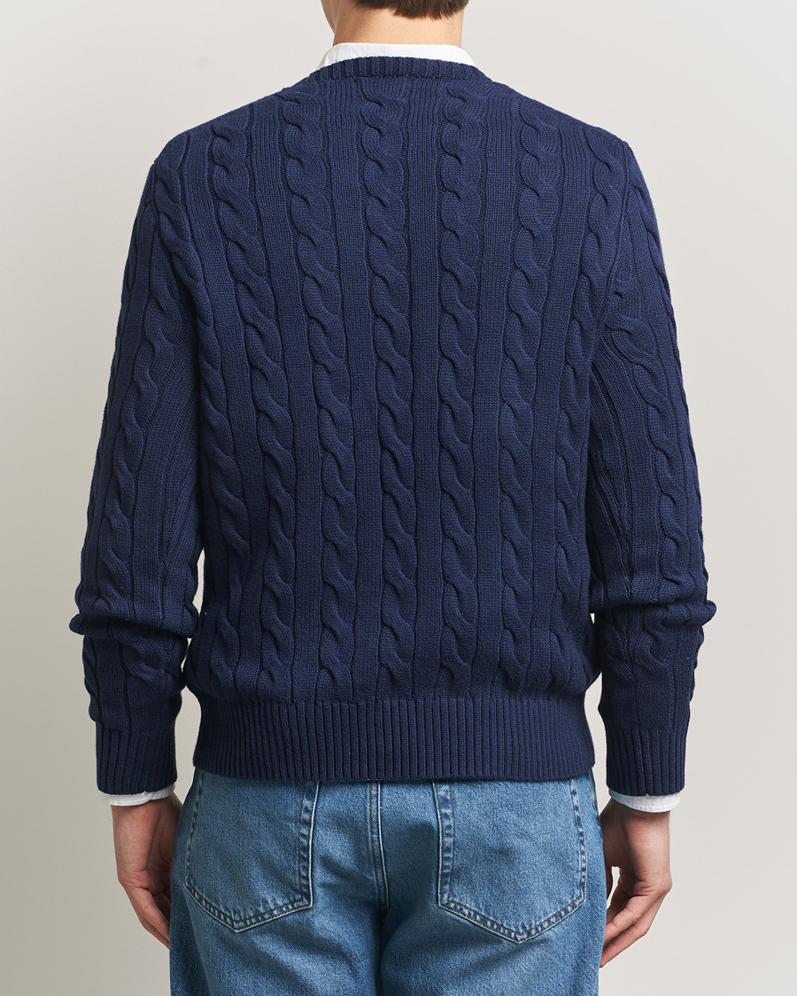 Heren | Truien | Polo Ralph Lauren | Cotton Cable Pullover Bright Navy