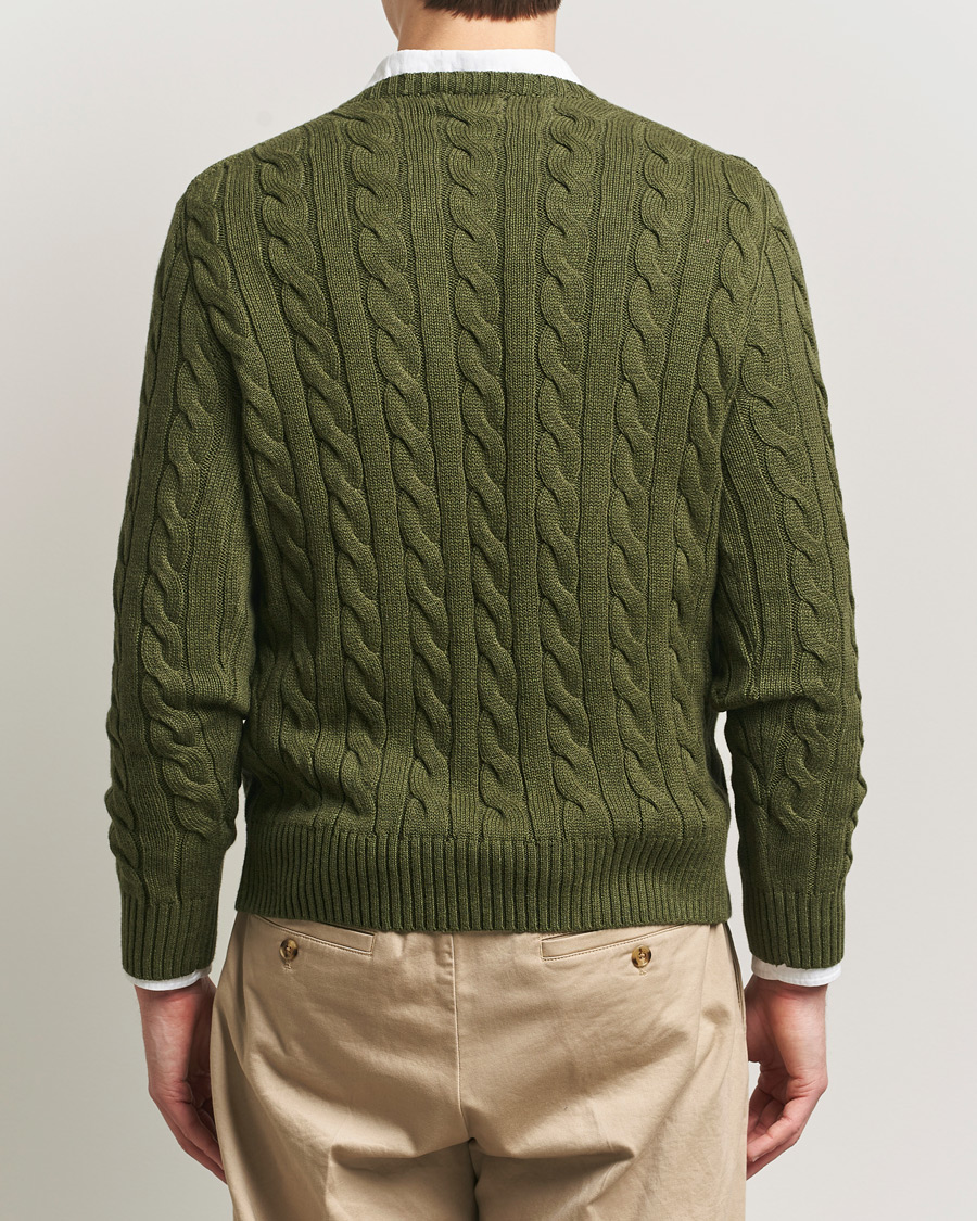 Heren | Truien | Polo Ralph Lauren | Cotton Cable Pullover Garden Trail Heather