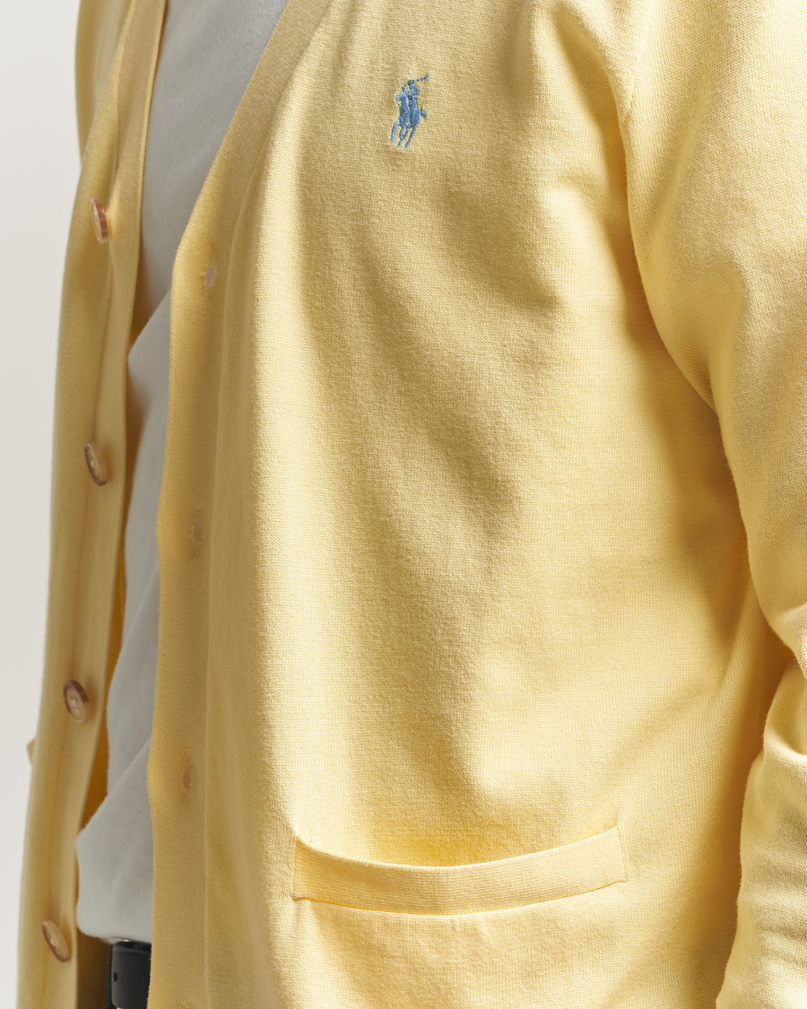 Heren | Truien | Polo Ralph Lauren | Cotton Cardigan Wicket Yellow