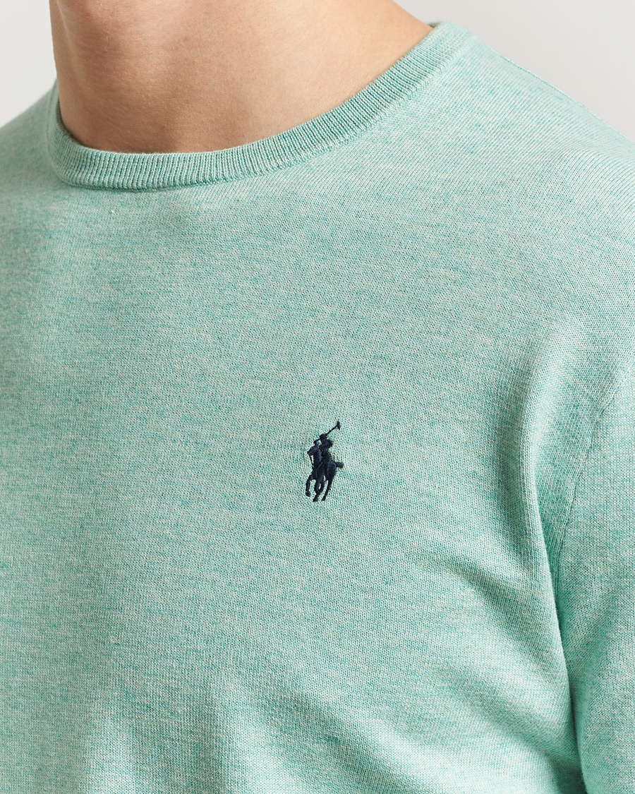 Heren | Truien | Polo Ralph Lauren | Cotton Crew Neck Sweater Green Heather
