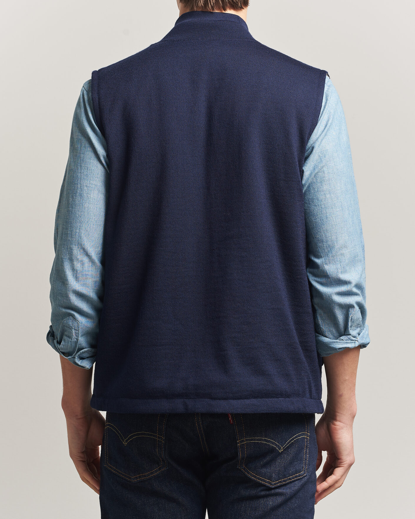 Heren | Truien | Polo Ralph Lauren | Wool Blend Vest Navy Combo