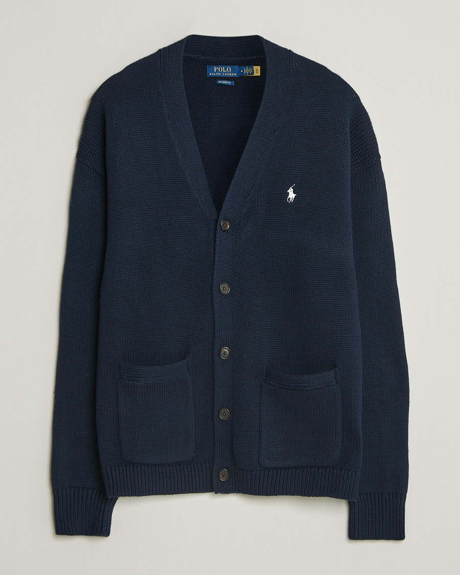 Heren | Truien | Polo Ralph Lauren | Cotton Cardigan Hunter Navy