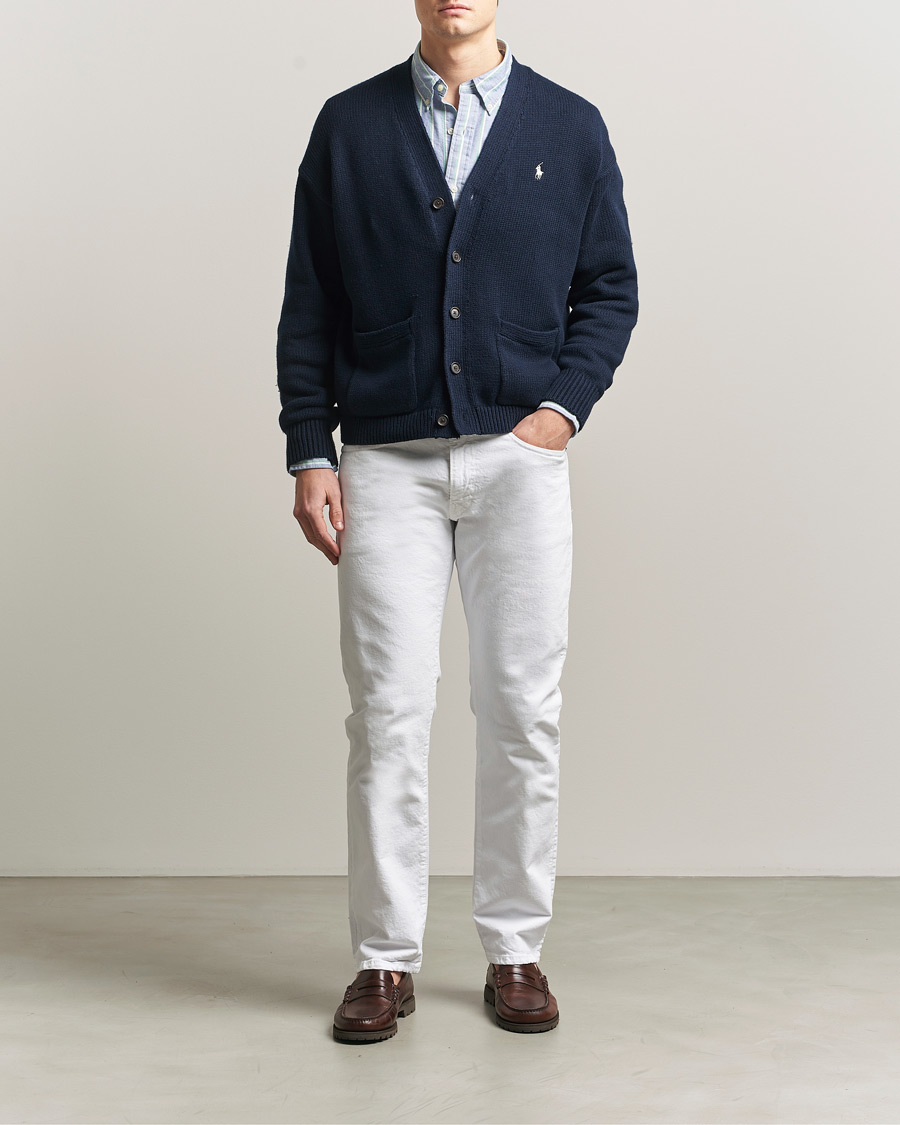 Heren | Truien | Polo Ralph Lauren | Cotton Cardigan Hunter Navy