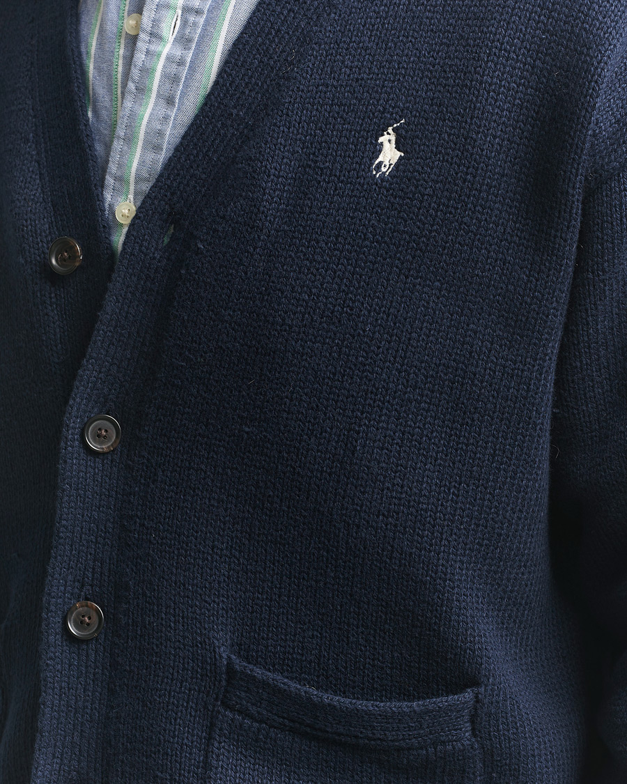 Heren | Truien | Polo Ralph Lauren | Cotton Cardigan Hunter Navy