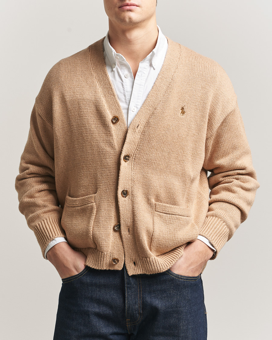 Heren | Truien | Polo Ralph Lauren | Cotton Cardigan Camel Melange
