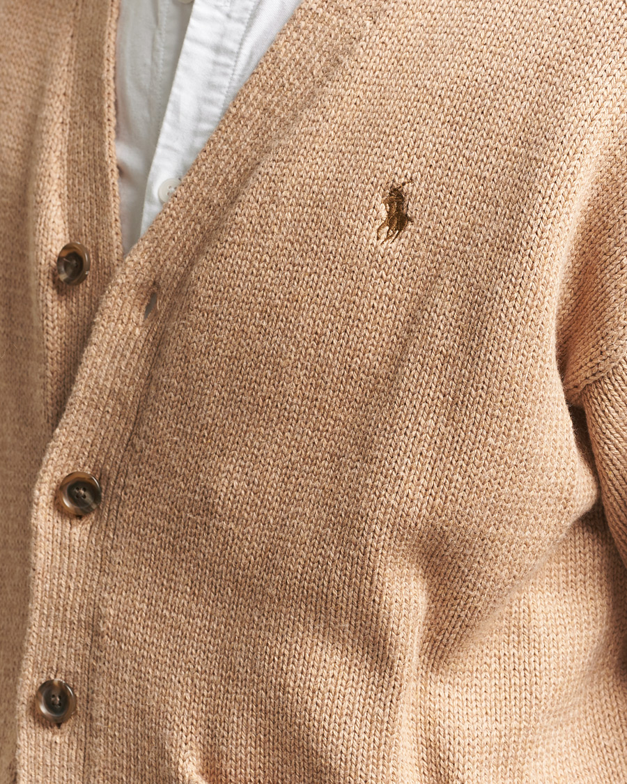 Heren | Truien | Polo Ralph Lauren | Cotton Cardigan Camel Melange