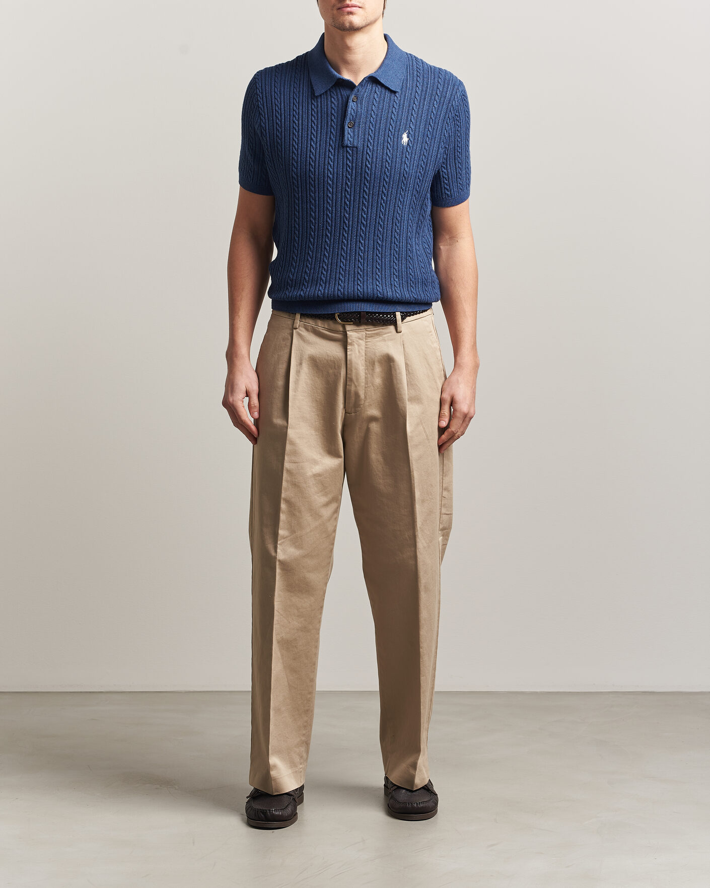 Heren | Polo's | Polo Ralph Lauren | Cotton Polo Rustic Navy Heather