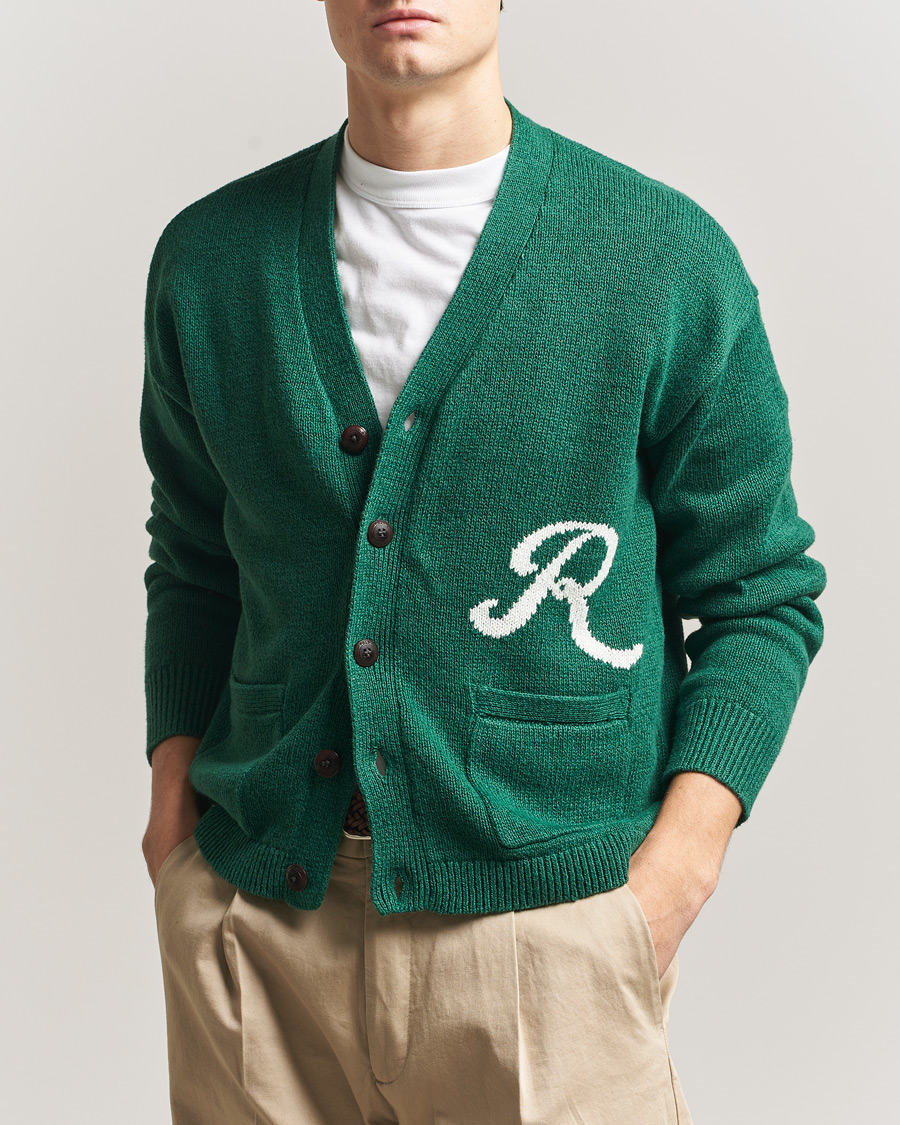 Heren | Truien | Polo Ralph Lauren | Linen Blend Cardigan Bay Green