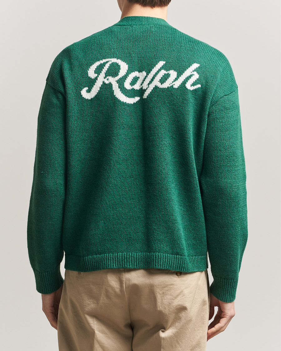 Heren | Truien | Polo Ralph Lauren | Linen Blend Cardigan Bay Green
