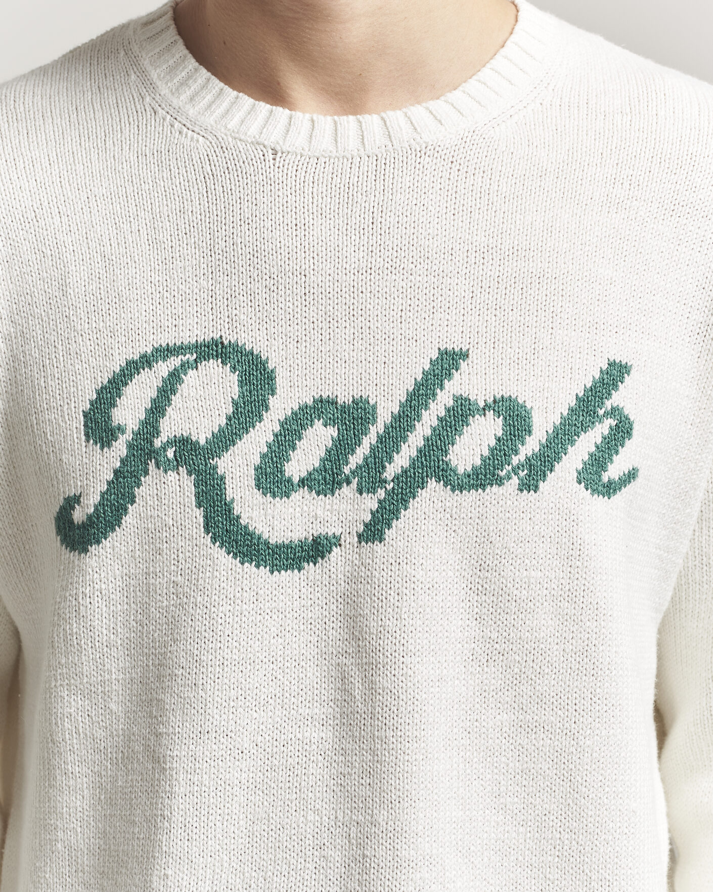 Heren | Truien | Polo Ralph Lauren | Linen Blend Sweater Deckwash White