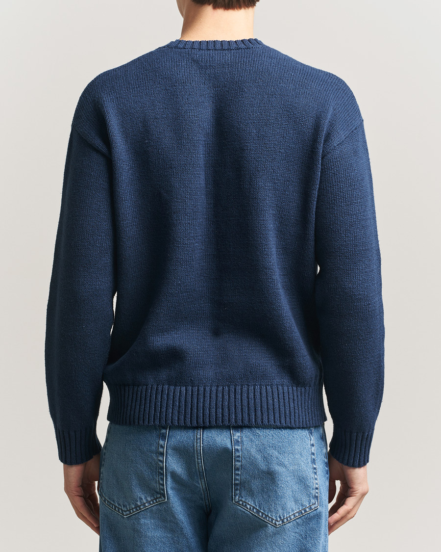 Heren | Truien | Polo Ralph Lauren | Linen Blend Sweater Dark Cobalt