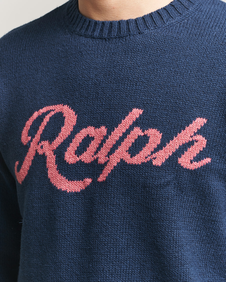Heren | Truien | Polo Ralph Lauren | Linen Blend Sweater Dark Cobalt