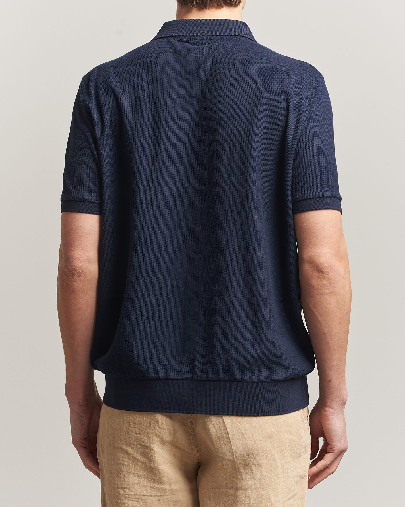 Heren | Polo's | Polo Ralph Lauren | Cotton Knitted Polo Aviator Navy