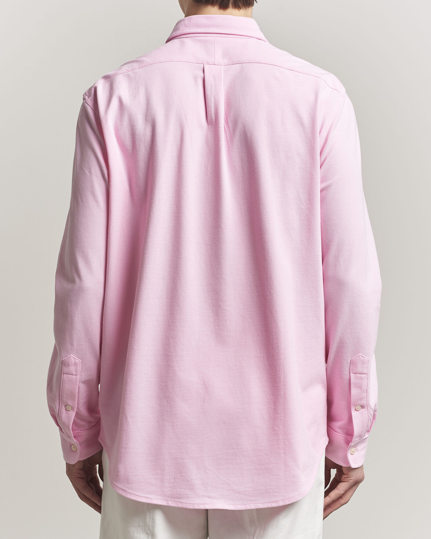 Heren | Overhemden | Polo Ralph Lauren | Featherweight Mesh Shirt Carmel Pink