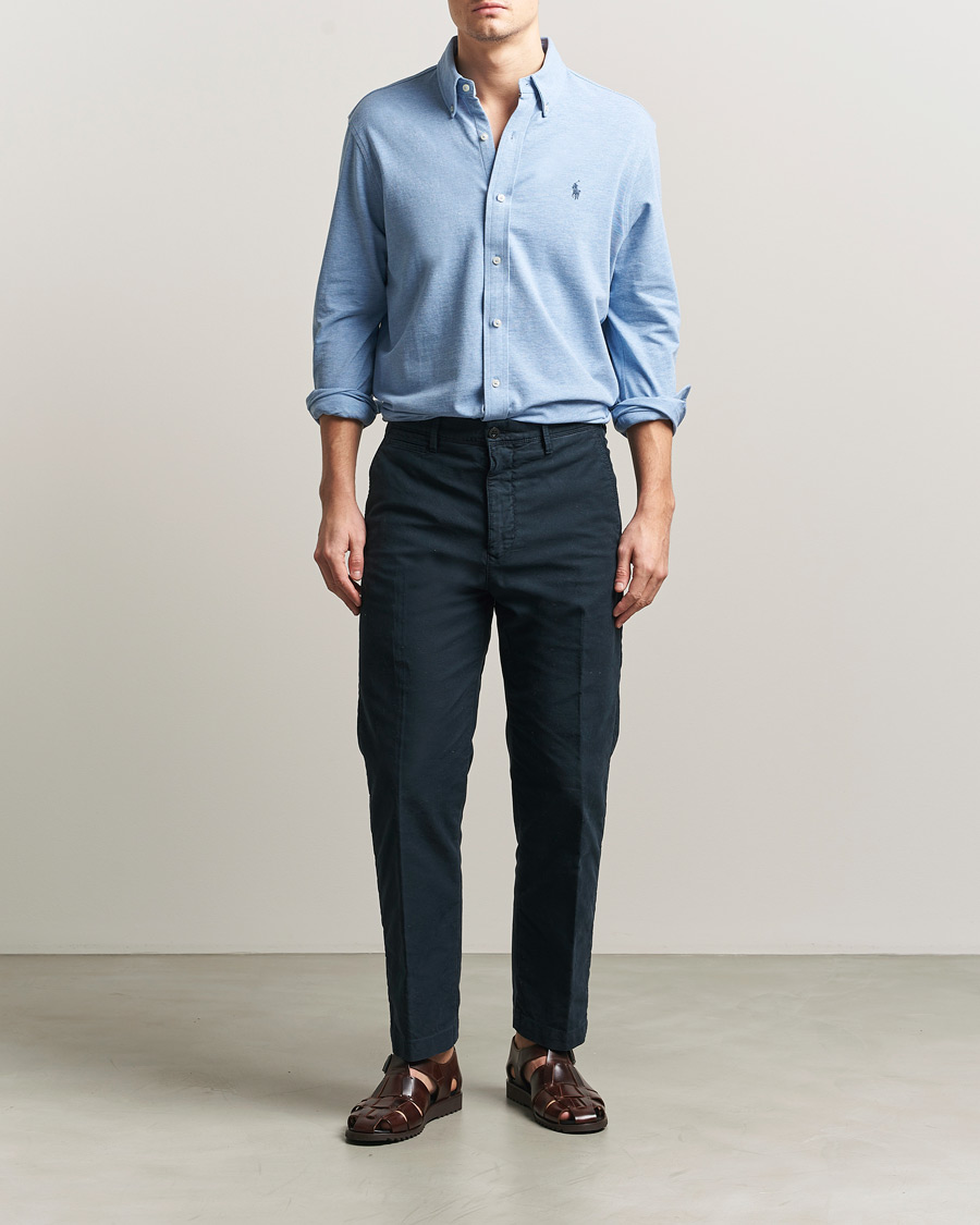 Heren | Overhemden | Polo Ralph Lauren | Featherweight Mesh Shirt Isle Heather