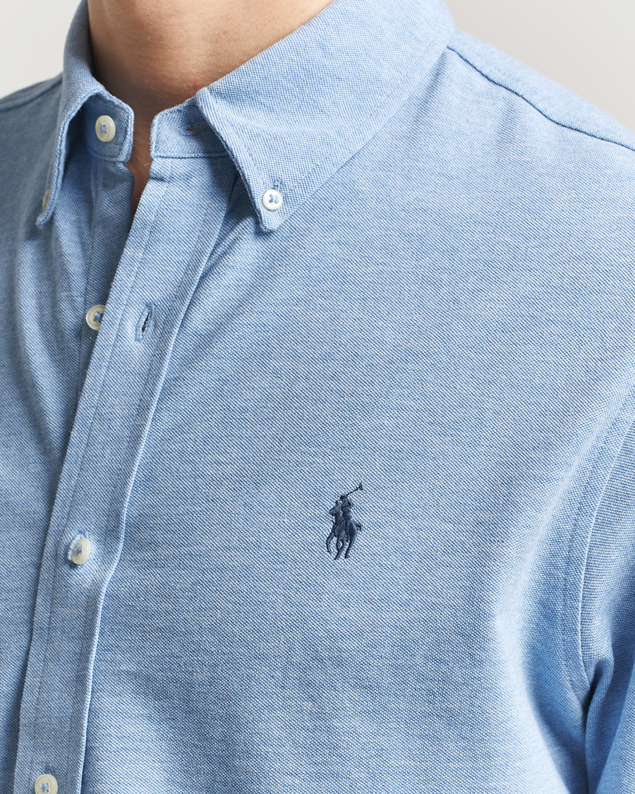 Heren | Overhemden | Polo Ralph Lauren | Featherweight Mesh Shirt Isle Heather
