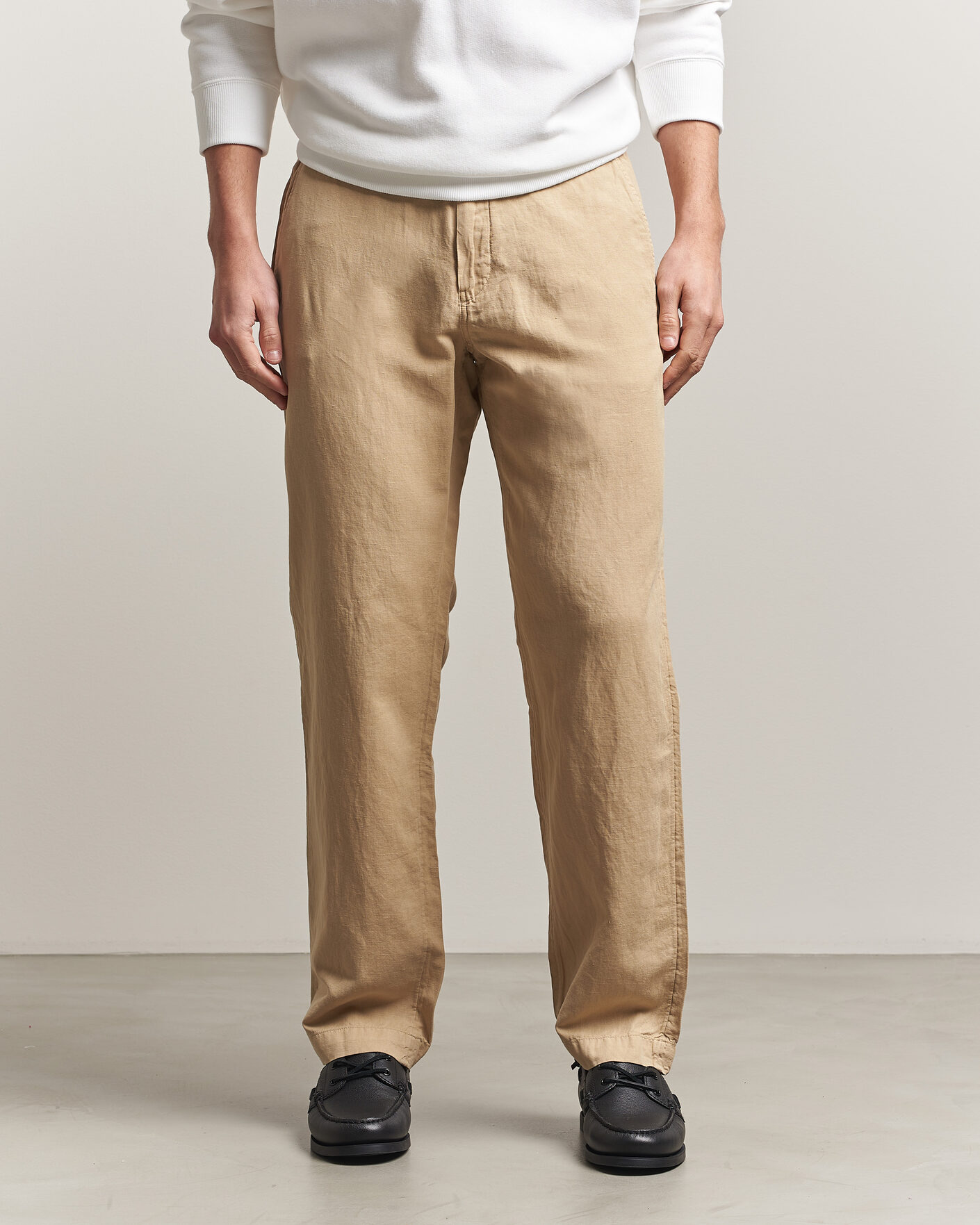Heren | Broeken | Polo Ralph Lauren | Linen Cotton Pants Coastal Beige