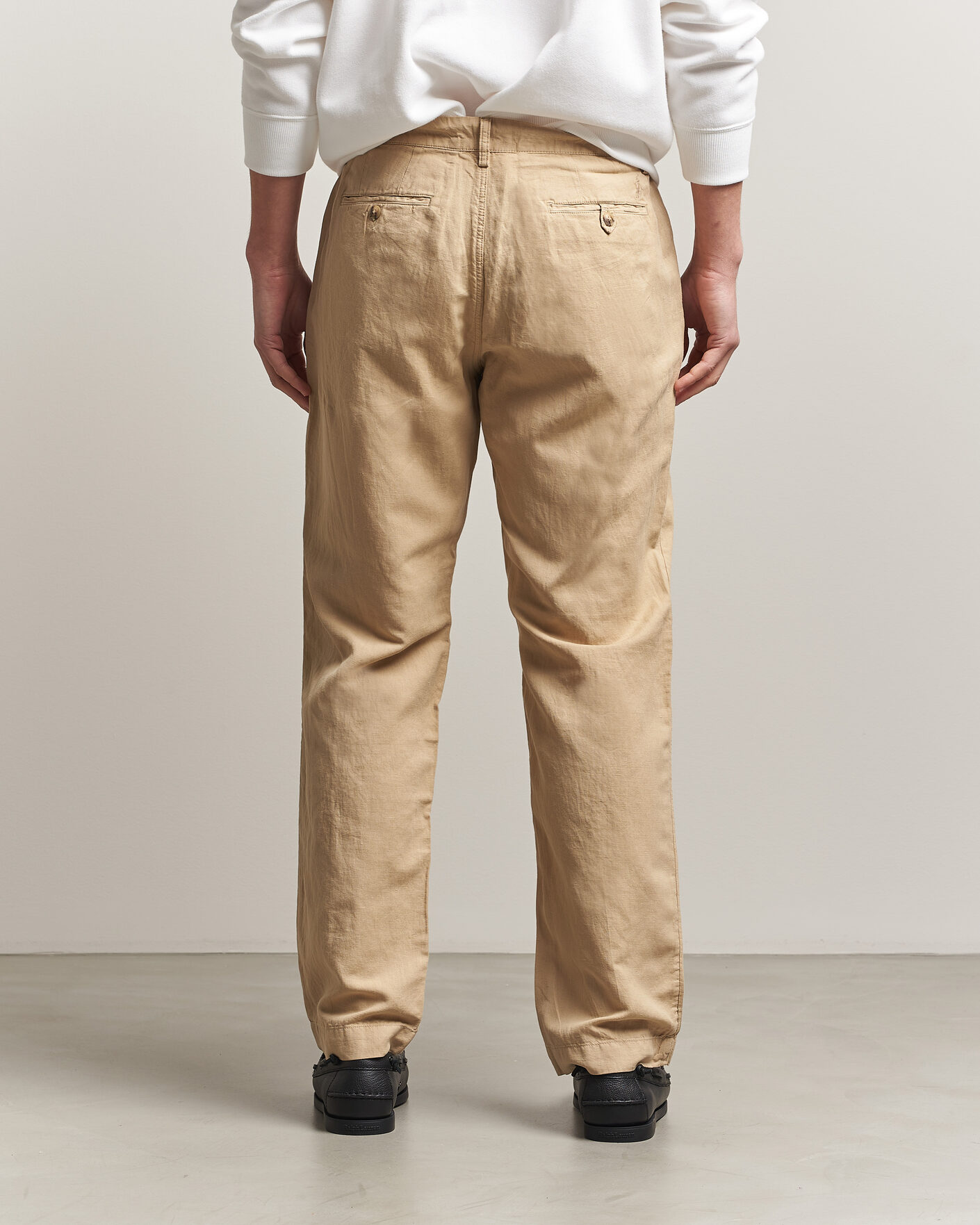 Heren | Broeken | Polo Ralph Lauren | Linen Cotton Pants Coastal Beige