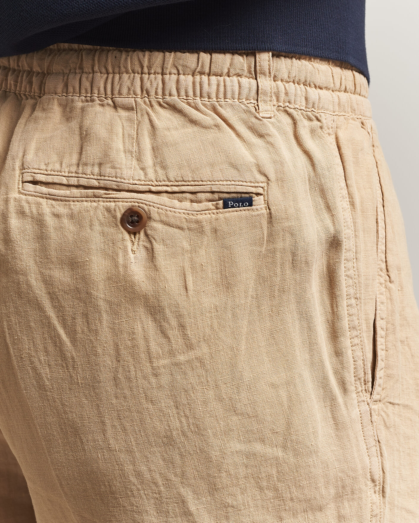 Heren | Broeken | Polo Ralph Lauren | Prepster Linen Trousers Classic Khaki