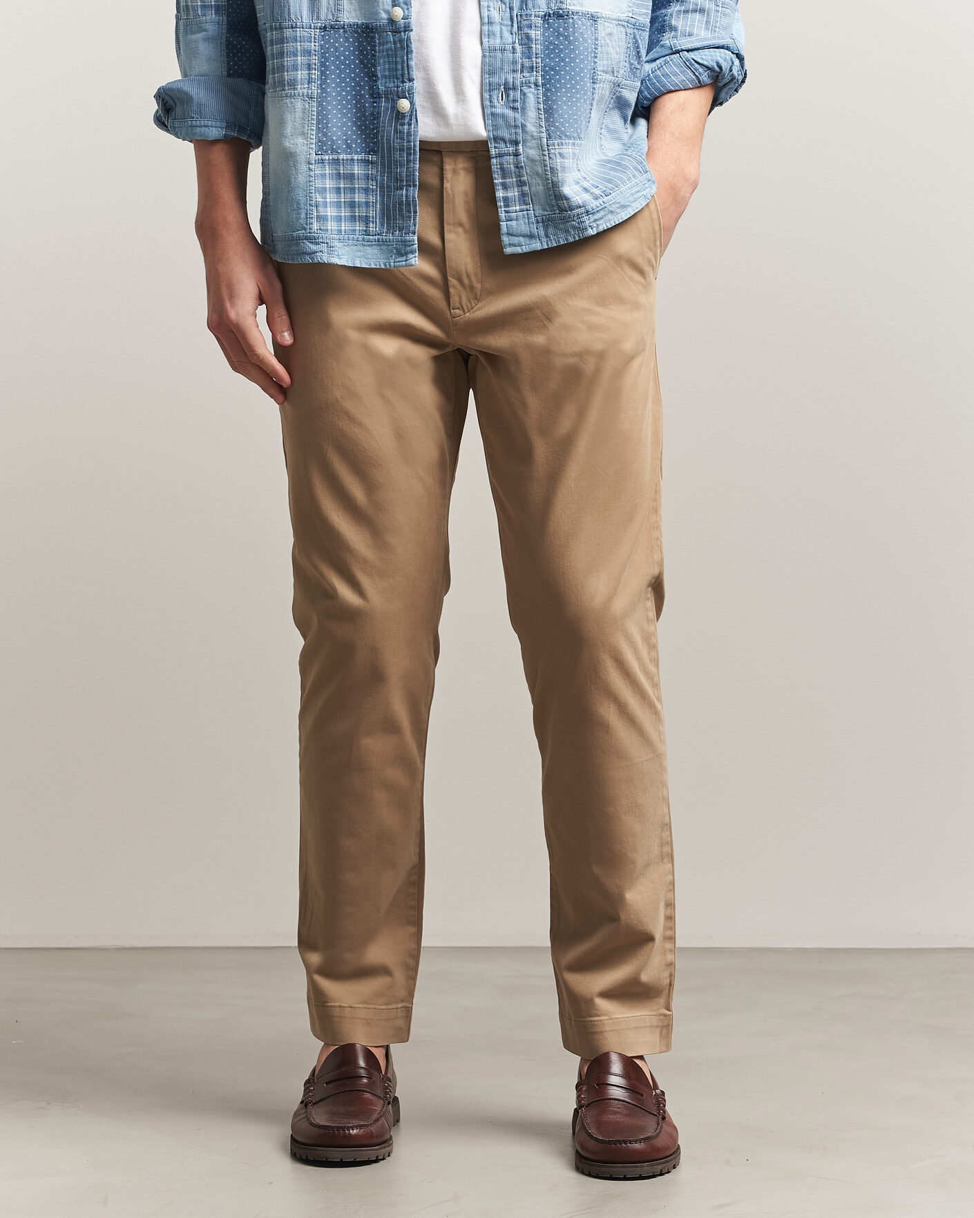Heren | Broeken | Polo Ralph Lauren | Jarrett Satin Chinos Khaki Hill
