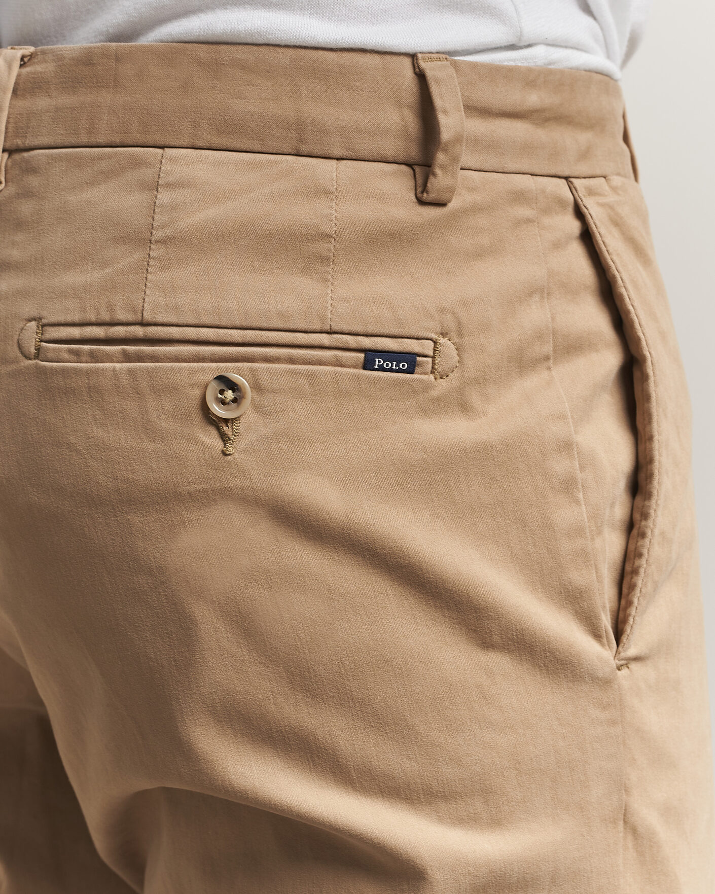 Heren | Broeken | Polo Ralph Lauren | Jarrett Satin Chinos Khaki Hill