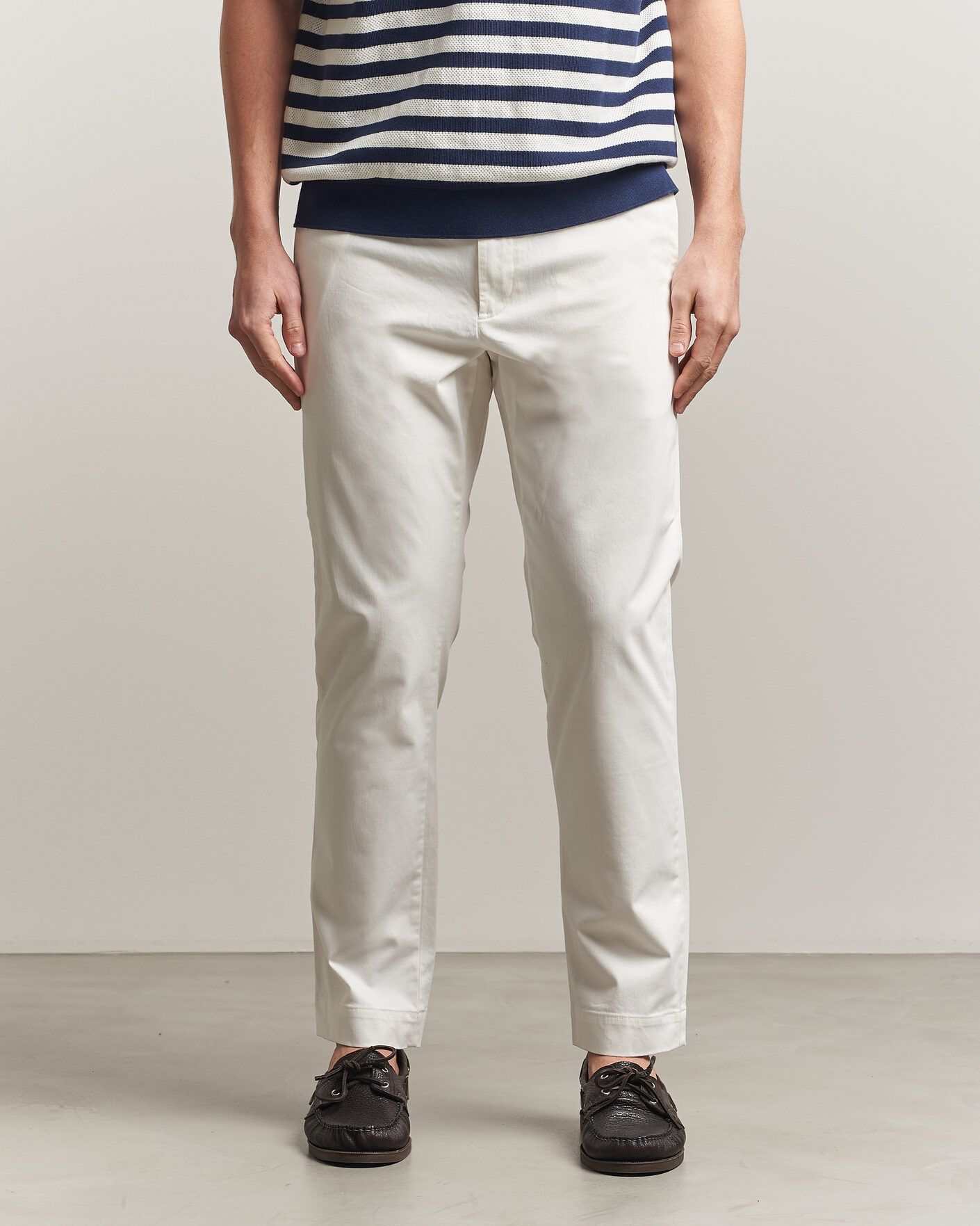 Heren | Broeken | Polo Ralph Lauren | Jarrett Satin Chinos Deckwash White
