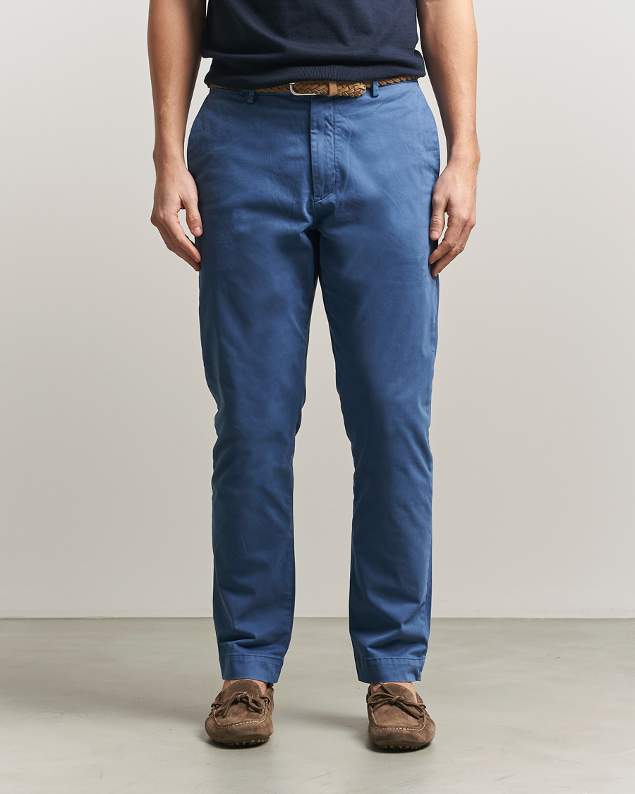 Heren | Broeken | Polo Ralph Lauren | Jarrett Satin Chinos Night Navy