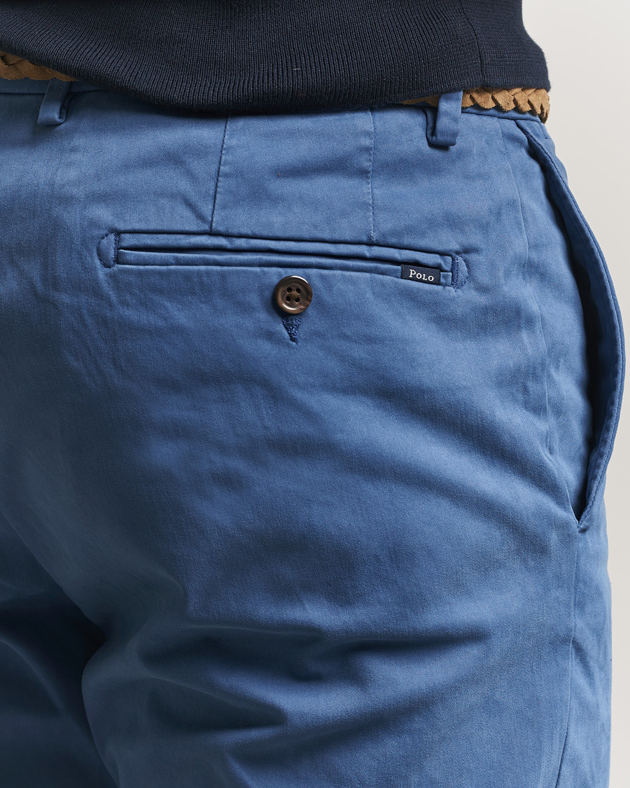 Heren | Broeken | Polo Ralph Lauren | Jarrett Satin Chinos Night Navy