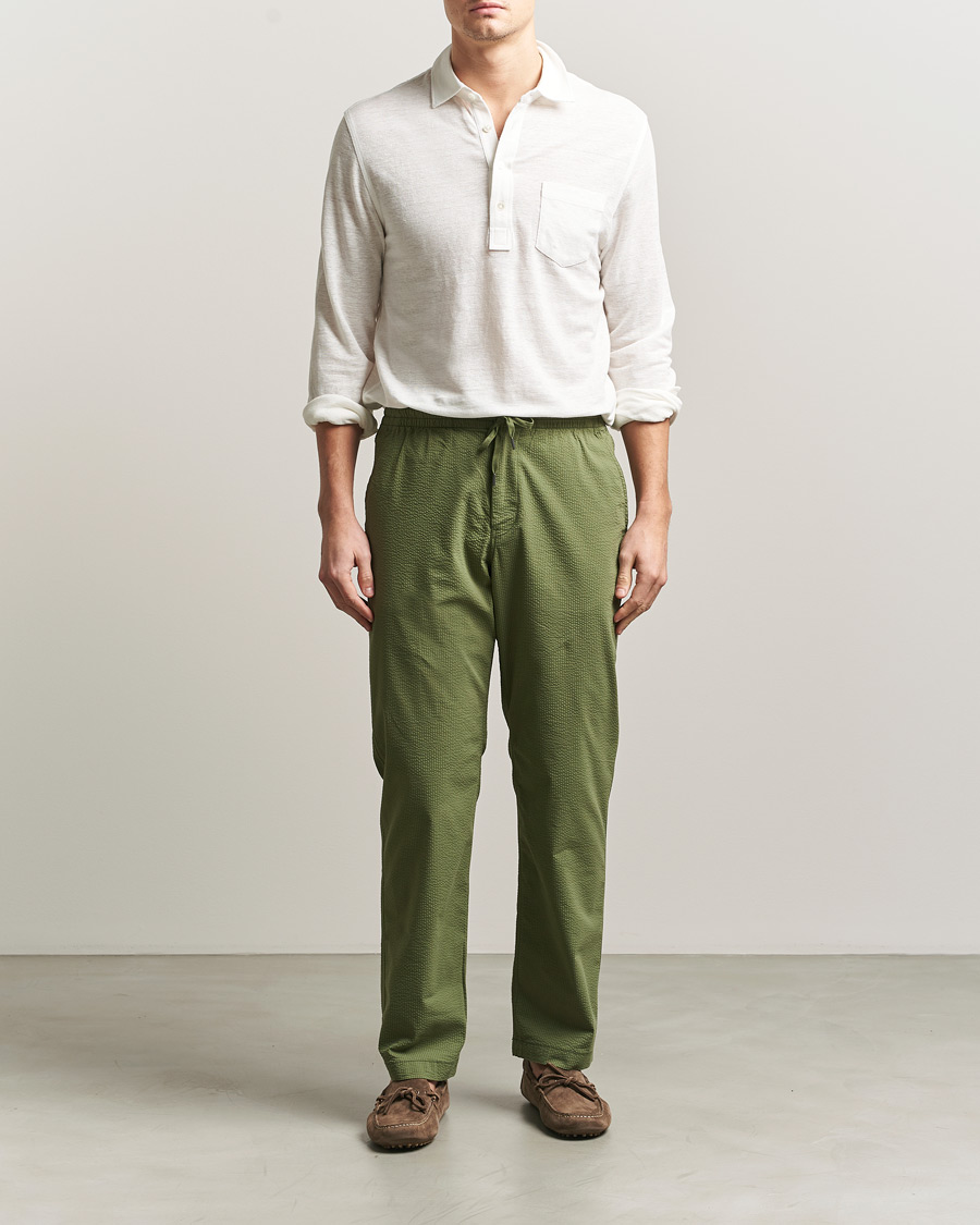 Heren | Broeken | Polo Ralph Lauren | Seersucker Pants Supply Olive