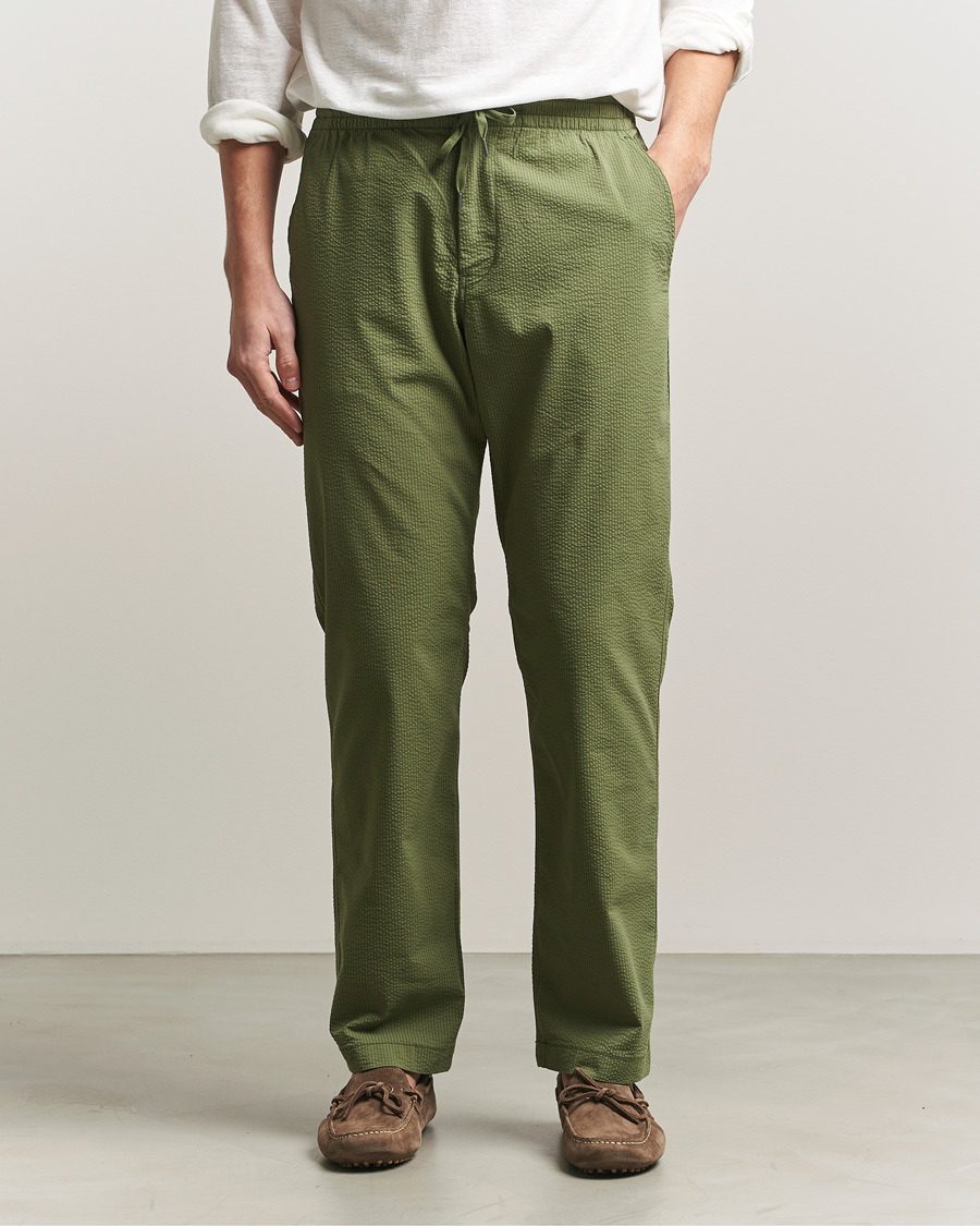 Heren | Broeken | Polo Ralph Lauren | Seersucker Pants Supply Olive