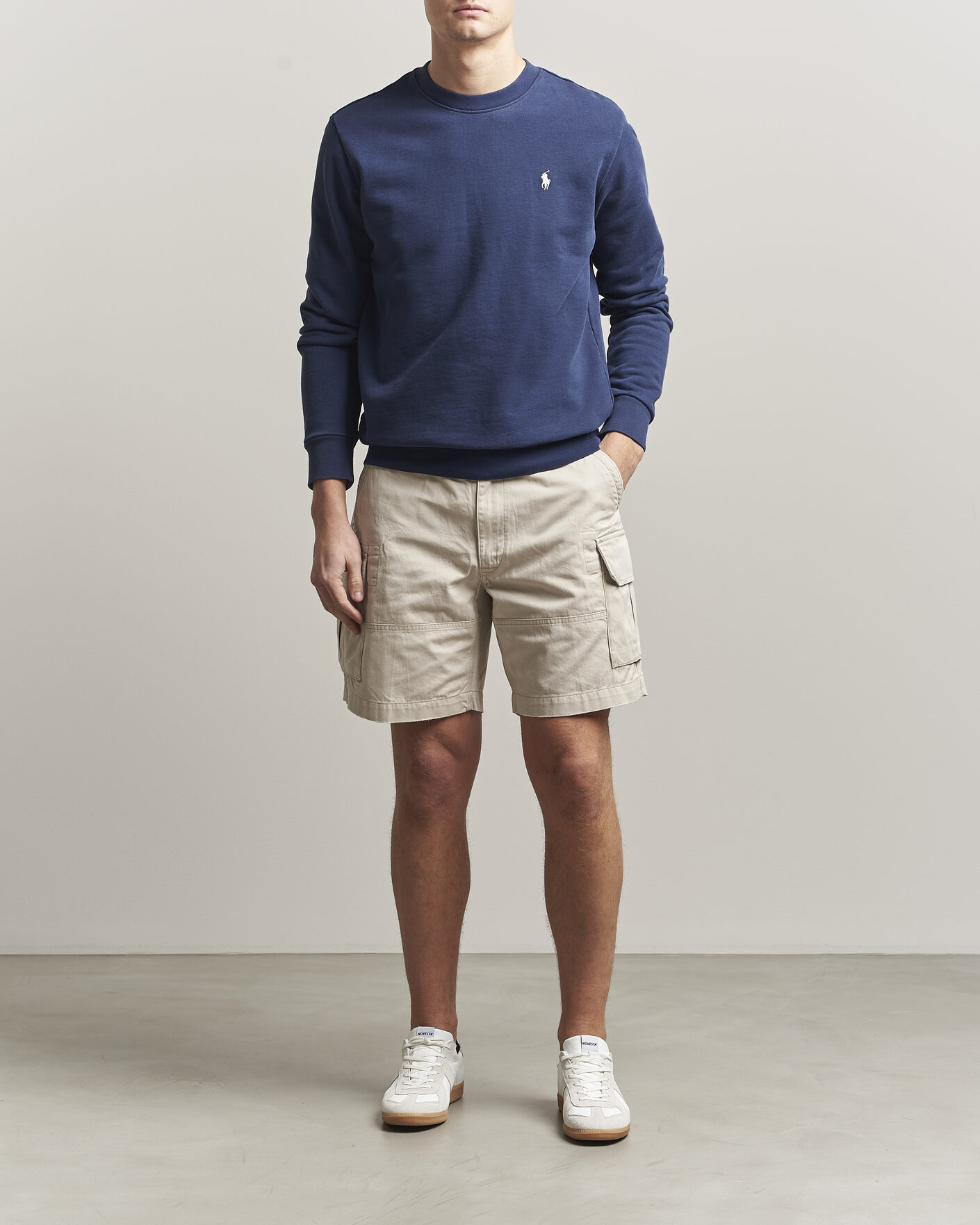 Heren | Korte broek | Polo Ralph Lauren | Twill Cargo Shorts Classic Stone
