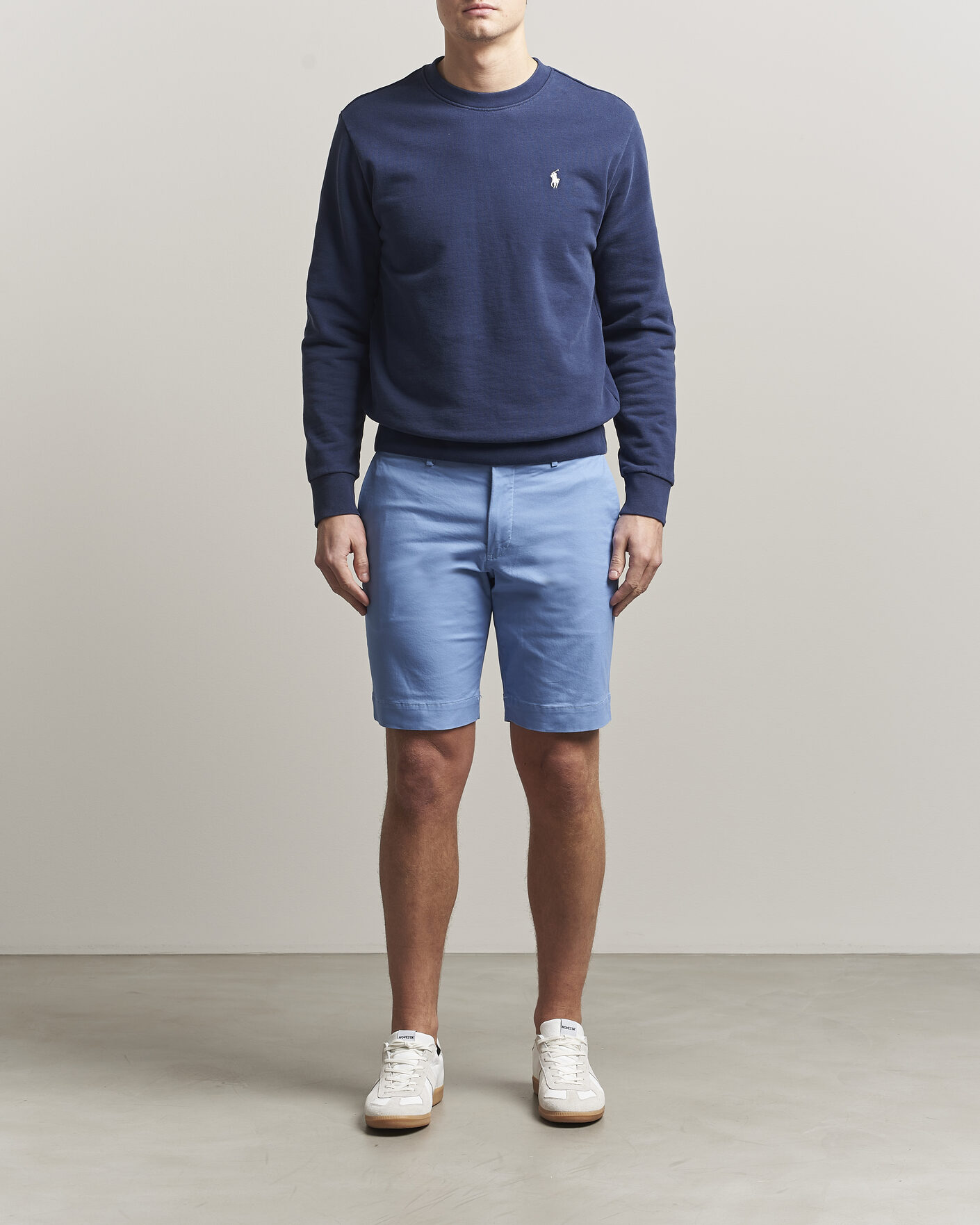 Heren | Korte broek | Polo Ralph Lauren | Stretch Twill Shorts Sky Blue