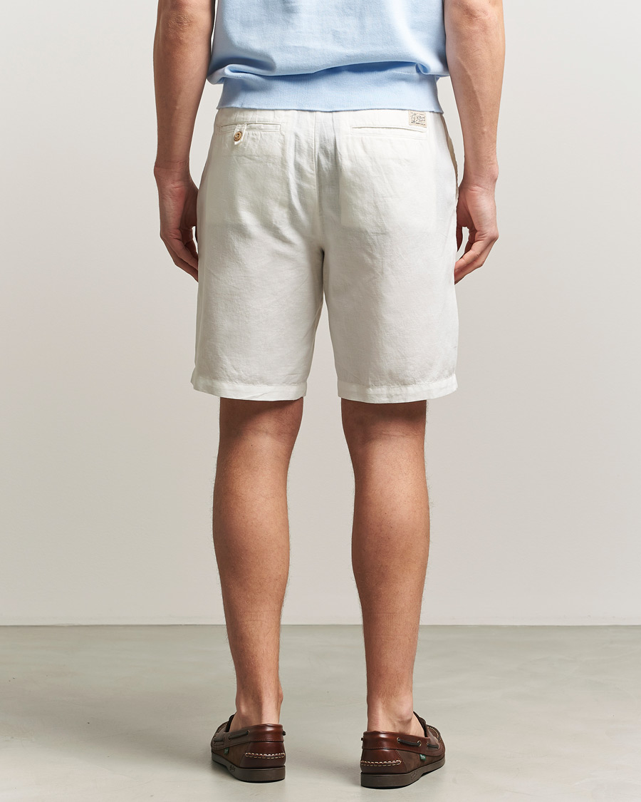Heren | Korte broek | Polo Ralph Lauren | Cotton/Linen Shorts Deckwash White