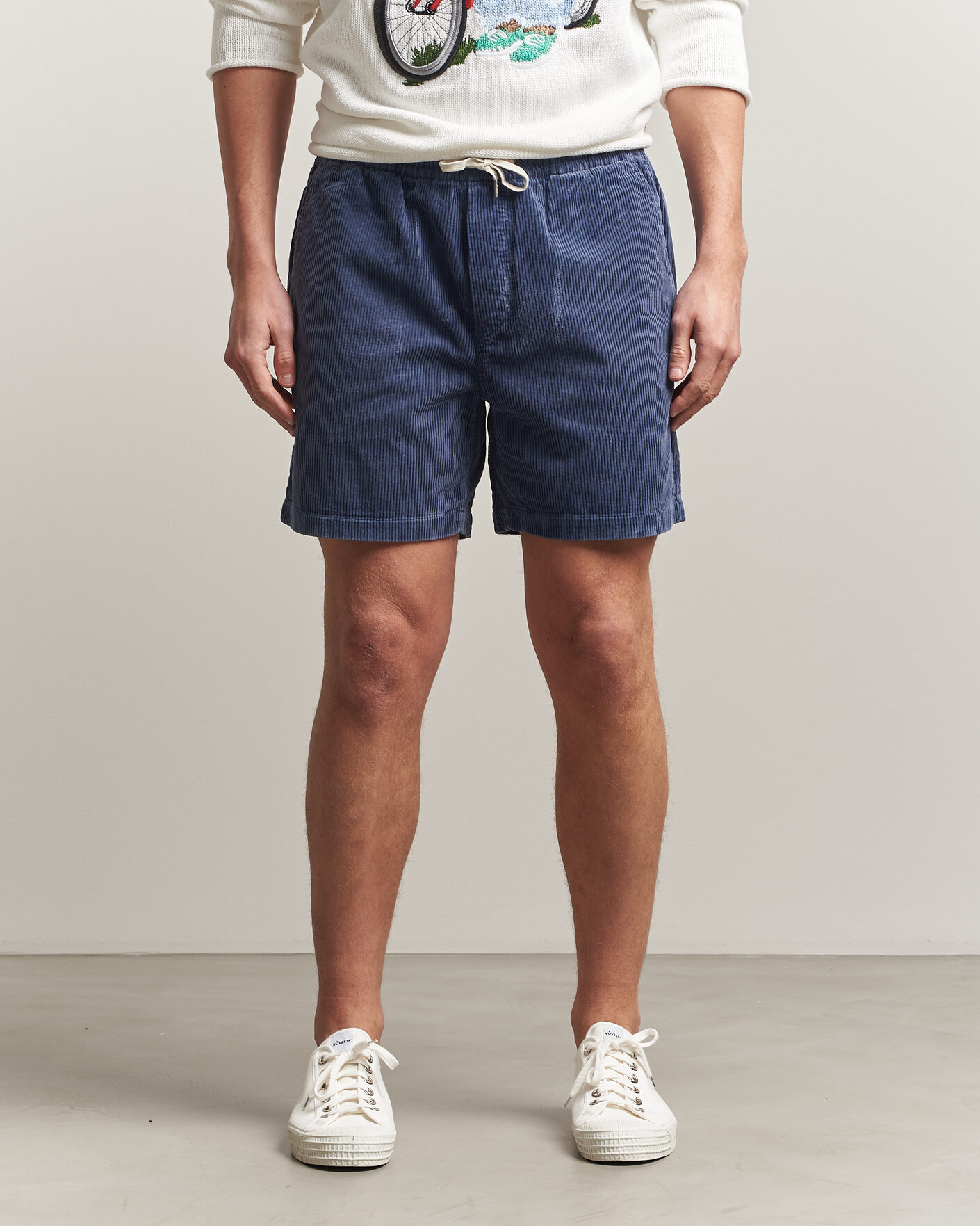 Heren | Korte broek | Polo Ralph Lauren | Corduroy Shorts Boston Navy