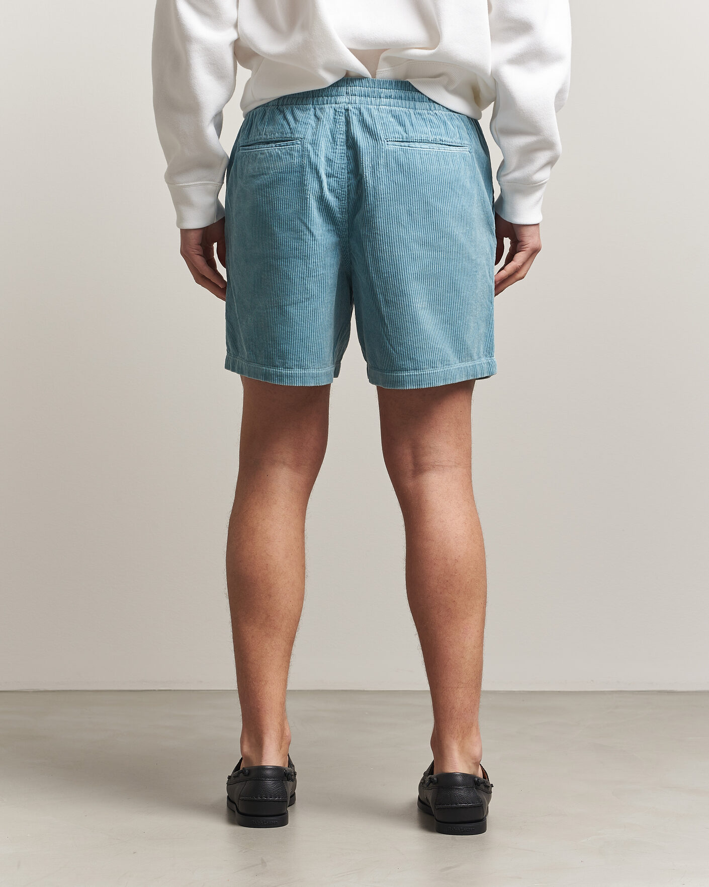 Heren | Korte broek | Polo Ralph Lauren | Corduroy Shorts Blue Note