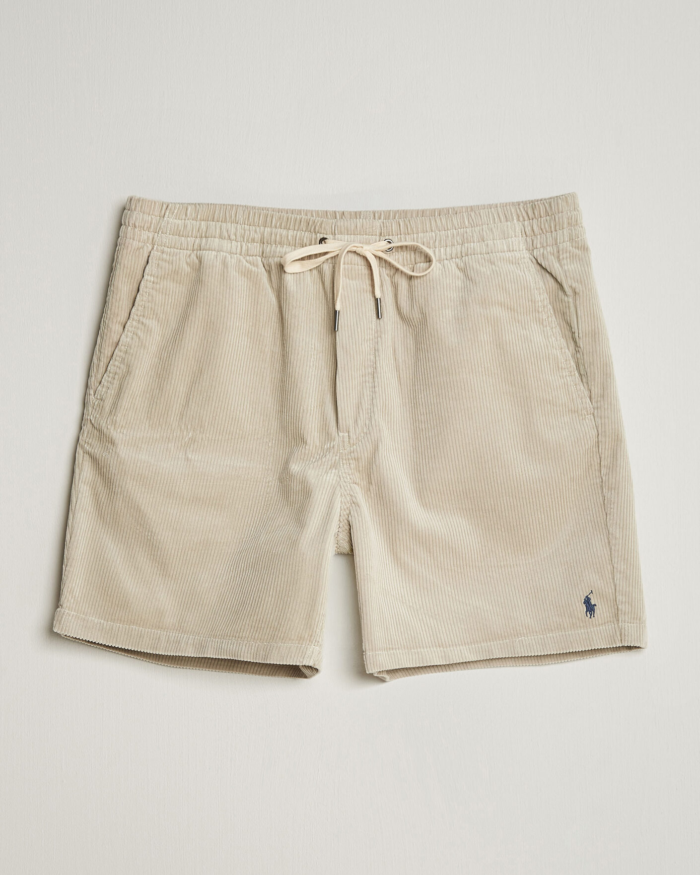 Heren | Korte broek | Polo Ralph Lauren | Corduroy Shorts Khaki Stone