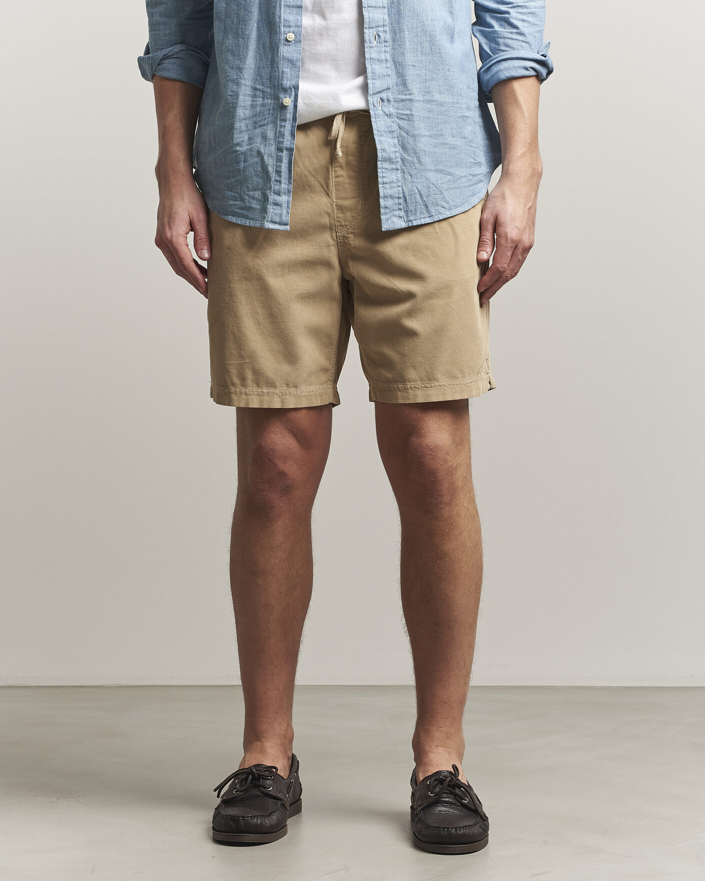 Heren | Korte broek | Polo Ralph Lauren | Wale Cord Shorts Paddock Tan
