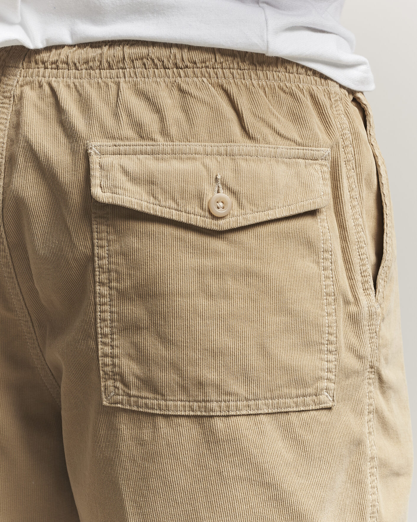 Heren | Korte broek | Polo Ralph Lauren | Wale Cord Shorts Paddock Tan