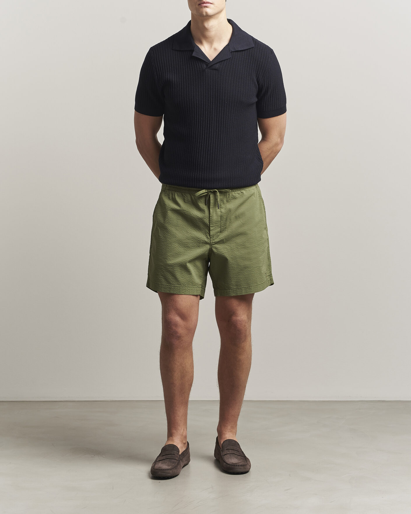 Heren | Korte broek | Polo Ralph Lauren | Seersucker Shorts Supply Olive