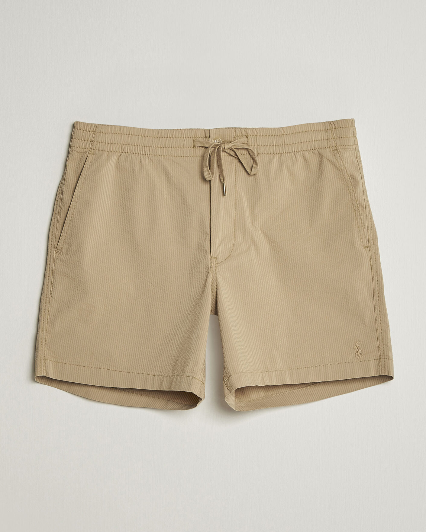 Heren | Korte broek | Polo Ralph Lauren | Seersucker Shorts Coastal Beige