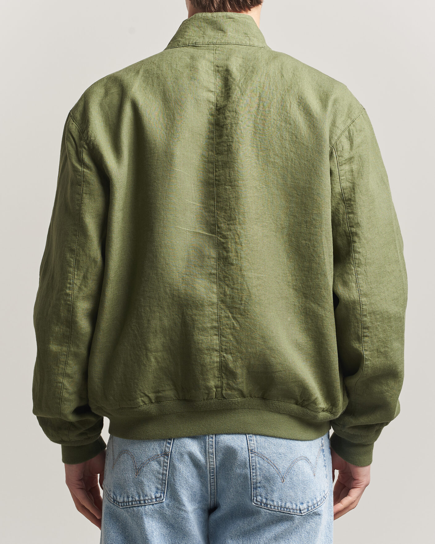 Heren | Jassen | Polo Ralph Lauren | Linen Herringbone Windbreaker Garden Trail